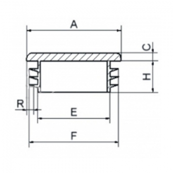 Zaślepki do profilu 30 x 30 mm